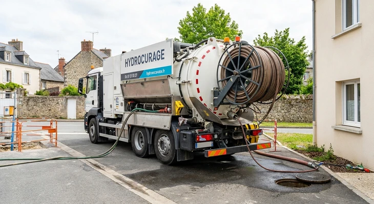 Deux ouvriers en équipements de protection individuelle effectuent des travaux de maintenance sur une installation souterraine